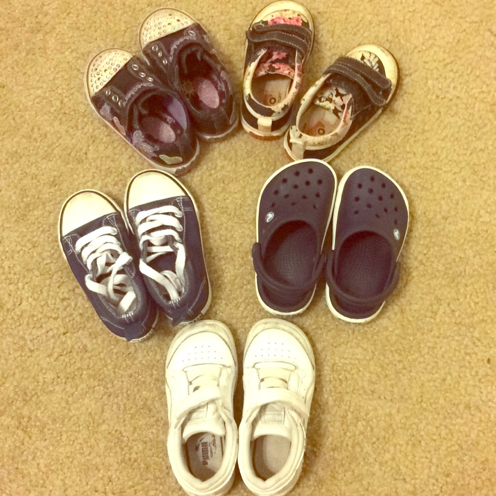 Toddler Shoes Bundle (Crocks, Puma, Hilfiger,...)